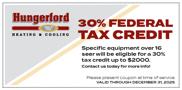 Hungerford 2025 Coupons 30 Federal Tax Credit